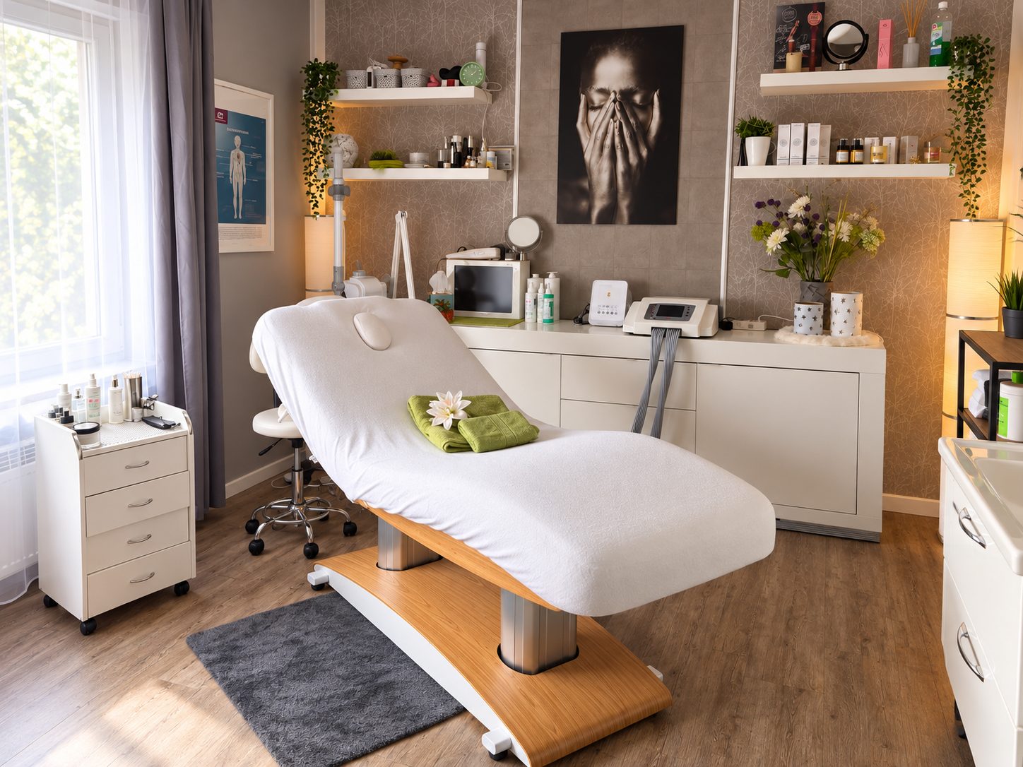 pureskin Behandlungsraum